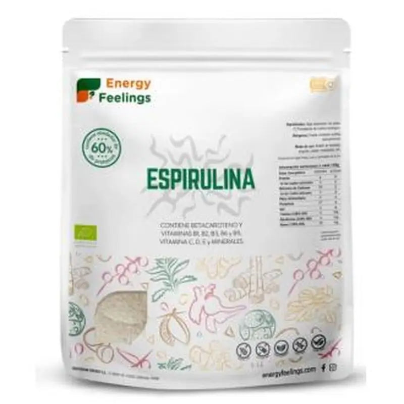 Energy Feelings Espirulina Polvo 1Kg. Eco