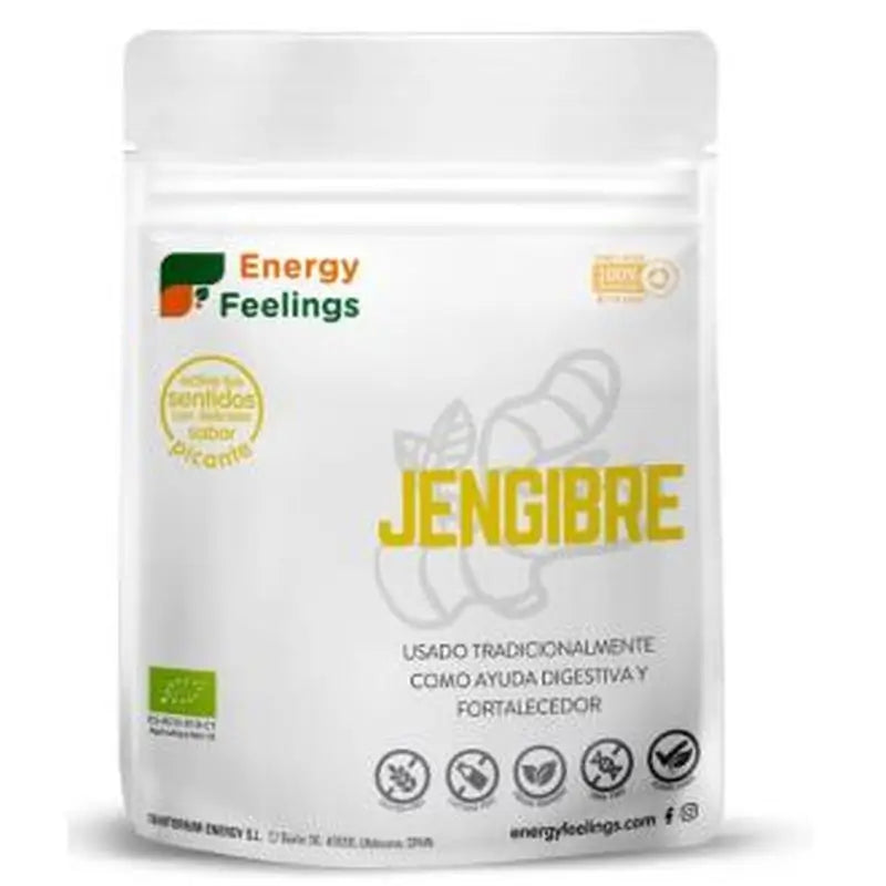 Energy Feelings Jengibre Polvo 200Gr. Eco Vegan Sg