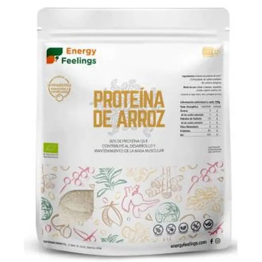 Energy Feelings Proteina De Arroz 1Kg. Eco Vegan Sg