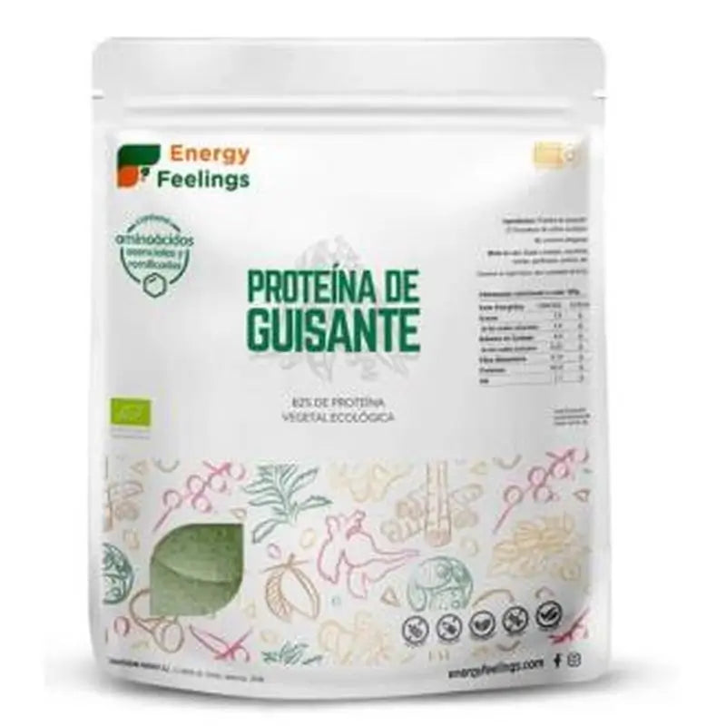 Energy Feelings Proteina De Guisante 1Kg. Eco Vegan Sg