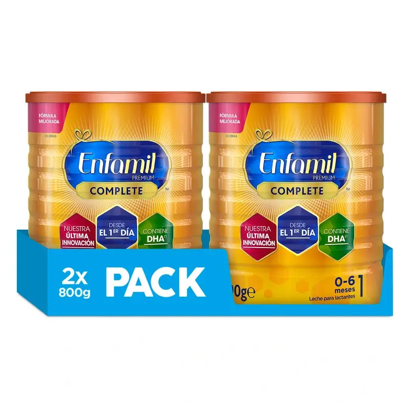 Enfamil Pack Complete 1, 2 x 800 Gr