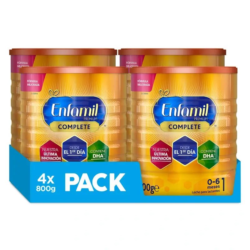 Enfamil Complete 1 Leche de Inicio, 4X800 gr