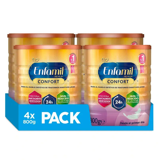 Enfamil Pack Confort, 4 x 800 Gr