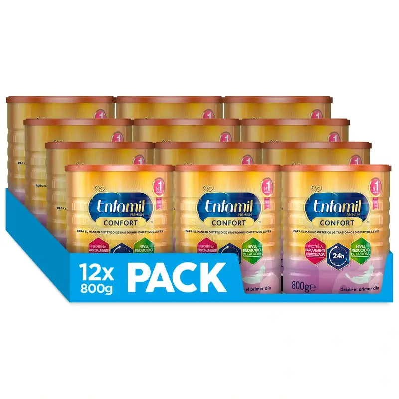 Enfamil Pack Confort, 12 X 800 Gr