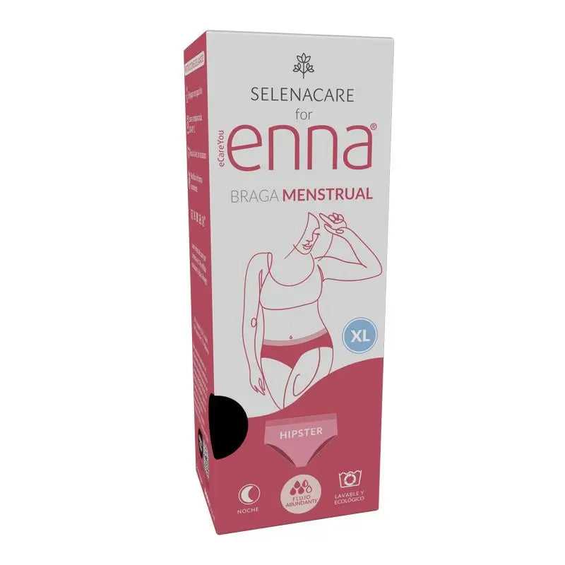 Enna Braga Menstrual Modern Hipster - Flujo Abundante, Talla Xl