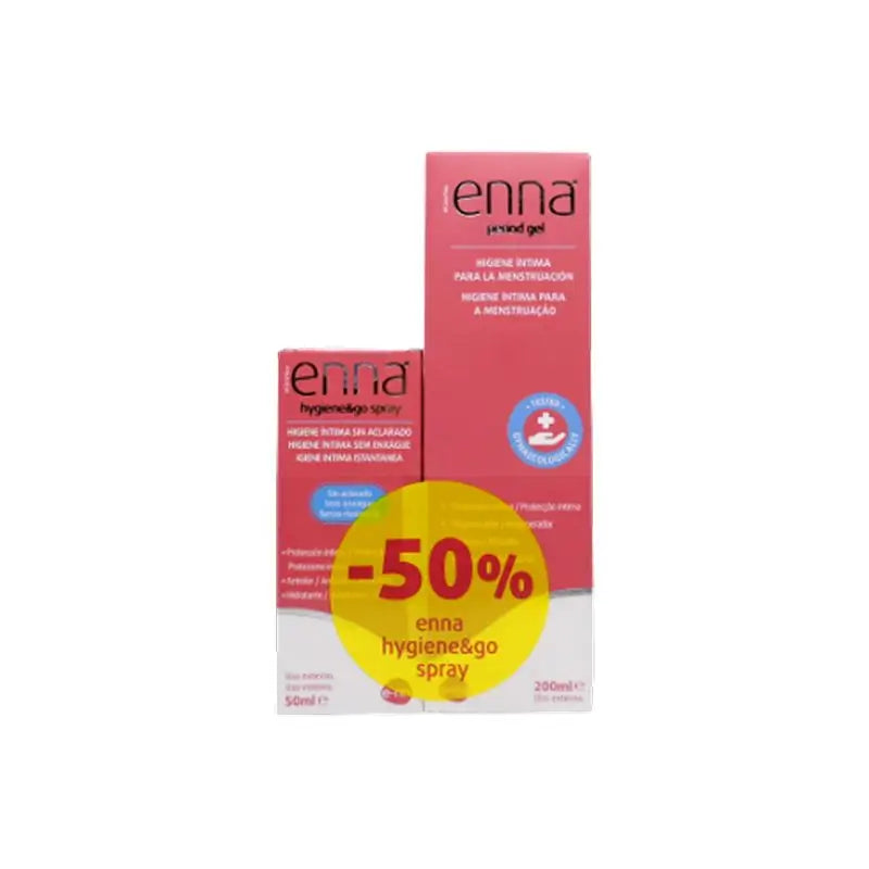 Enna Pack Promocional Period Gel + Hygiene & Go