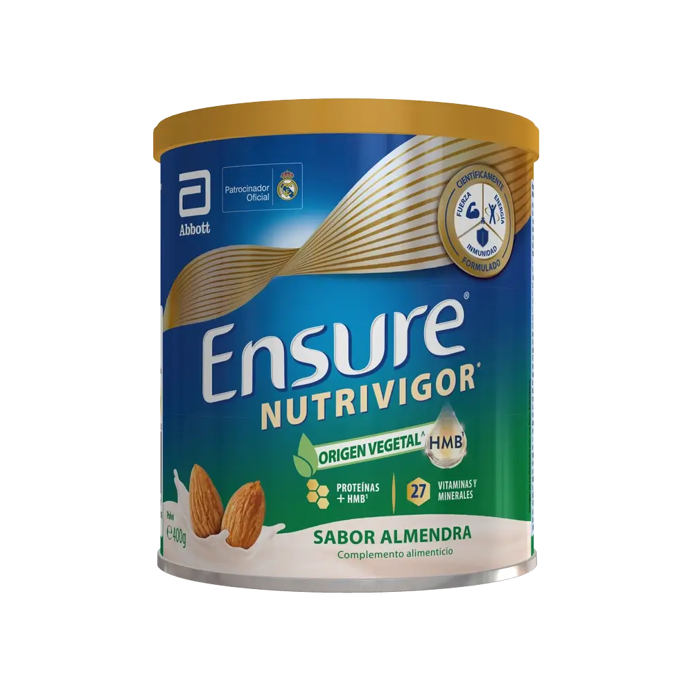 Ensure Nutrivigor Origen Vegetal Sabor Almendra Polvo , gr 400