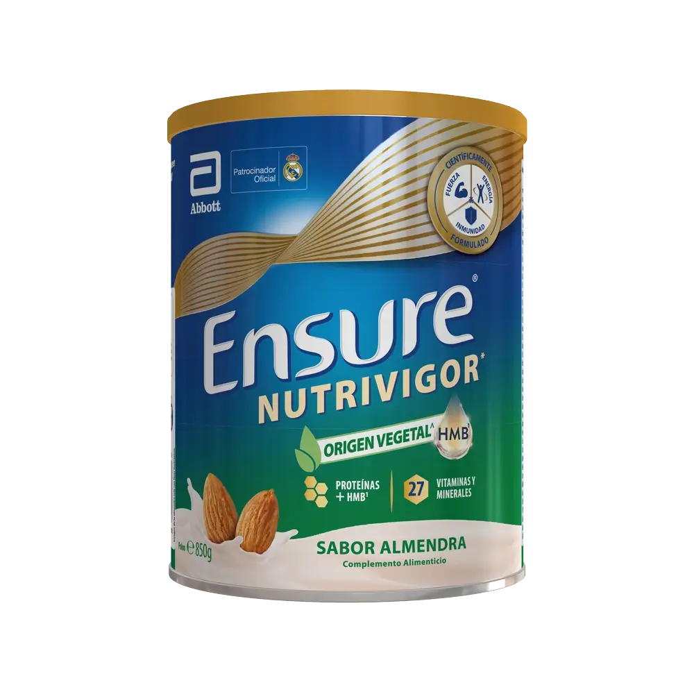 Ensure Nutrivigor Origen Vegetal Sabor Almendra Polvo , gr 850