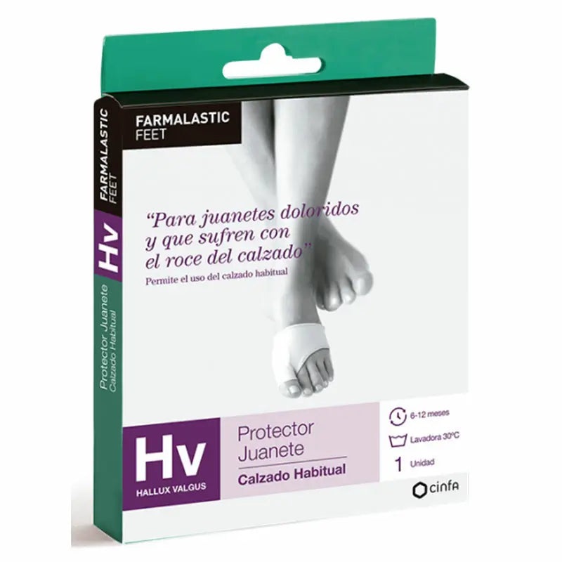 Farmalastic Protector Juanete Hallux Valgus Silicona T/G