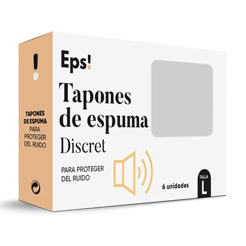 Eps! Tapón Espuma Discret 6 unidades