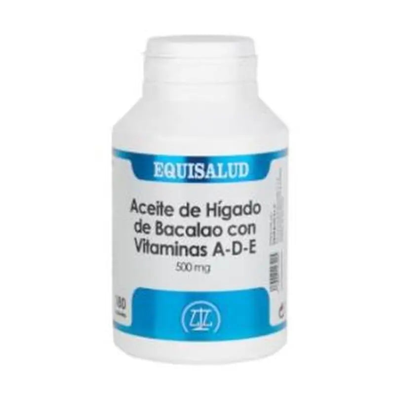 Equisalud Aceite Higado De Bacalao Con Vit. A, D Y E 180 Cápsulas