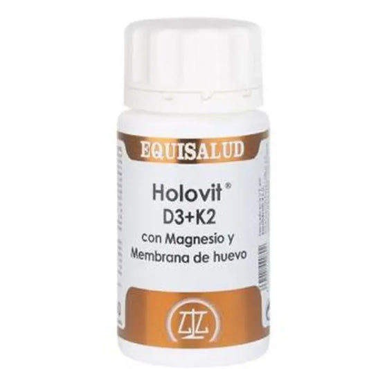 Equisalud Holovit D3+K2 Con Magnesio Y Membrana Huevo 50Cap