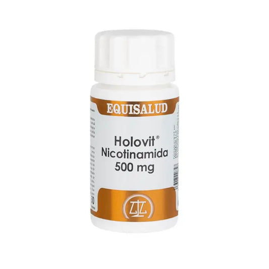 Equisalud Holovit Nicotinamida 500 Mg, 50 Cápsulas