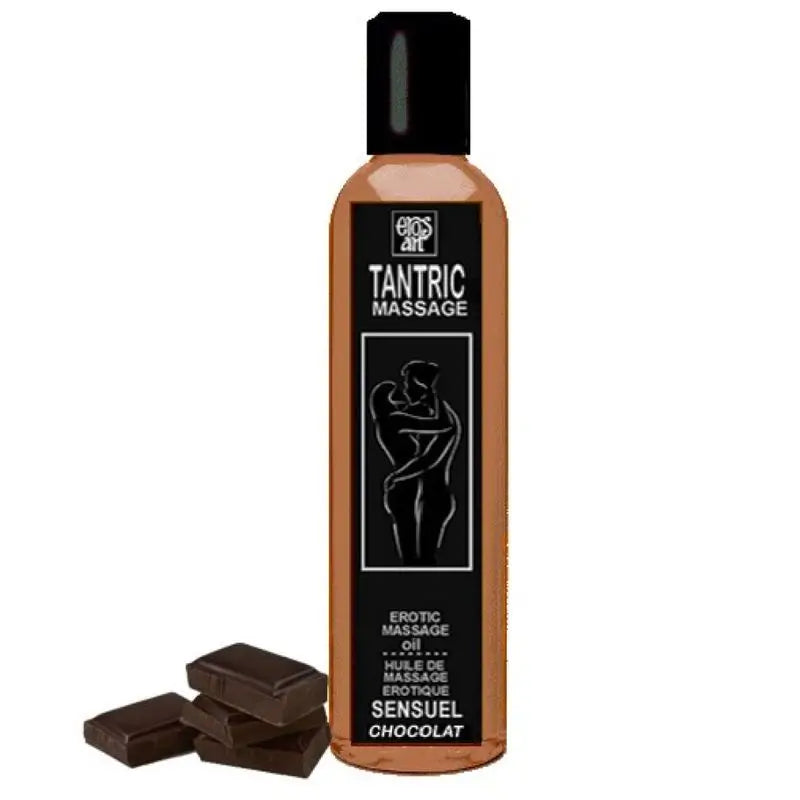 Eros-Art Aceite Masaje Tantrico Natural Y Afrodisíaco Chocolate 200Ml