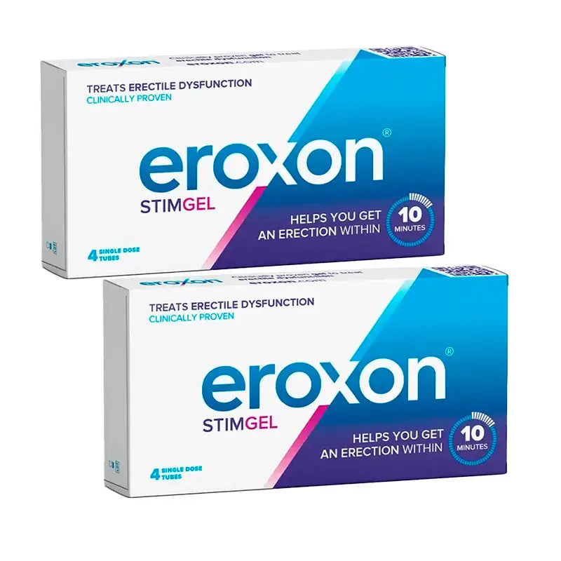 Eroxon Stimgel Gel Para Disfunción Eréctil, 2 x 4 tubos monodosis