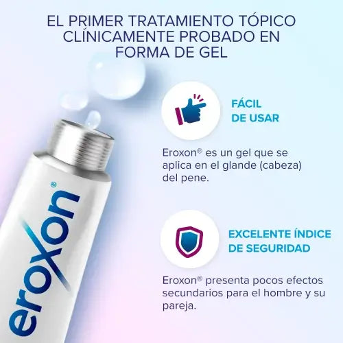 Eroxon Stimgel Gel Para Disfunción Eréctil, 4 tubos monodosis