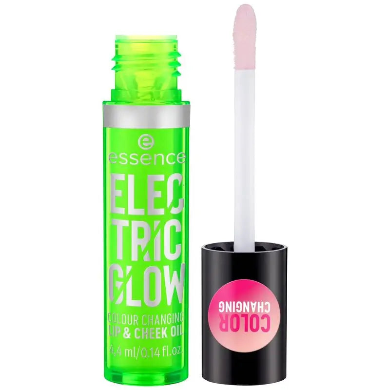 Essence Barra De Labios Y Mejillas Que Cambia De Color Electric Glow, 4,4 ml