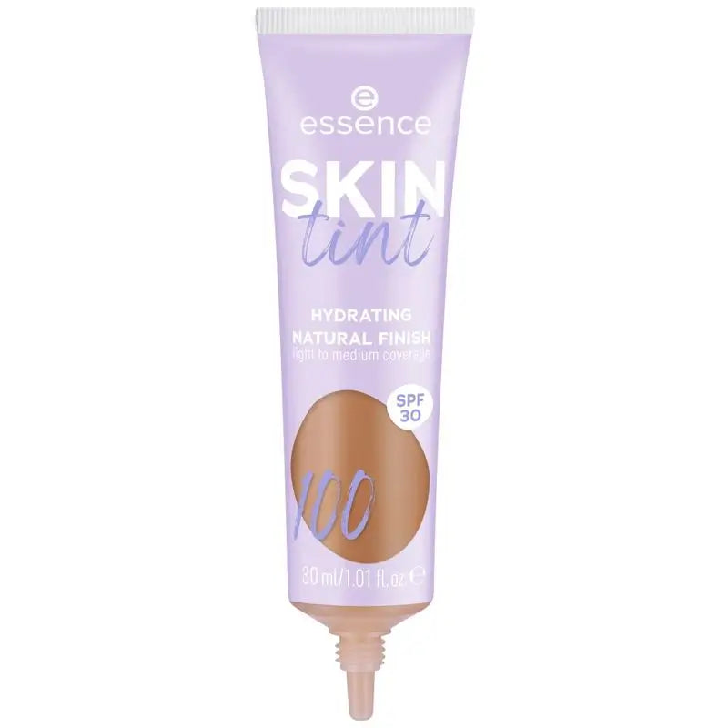 Essence Crema Hidratante Con Color Skin Tint 100, 30 ml