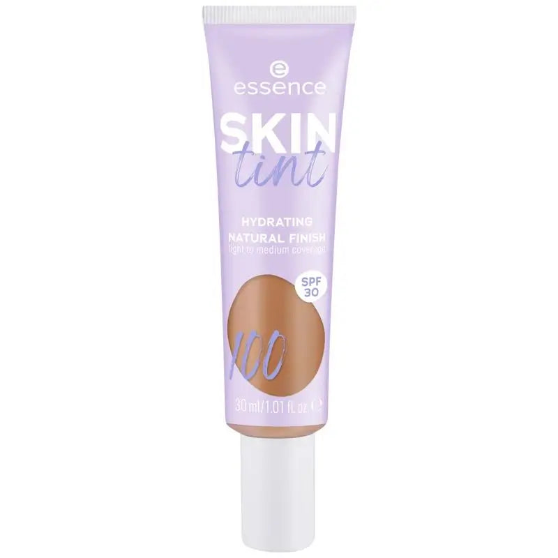 Essence Crema Hidratante Con Color Skin Tint 100, 30 ml