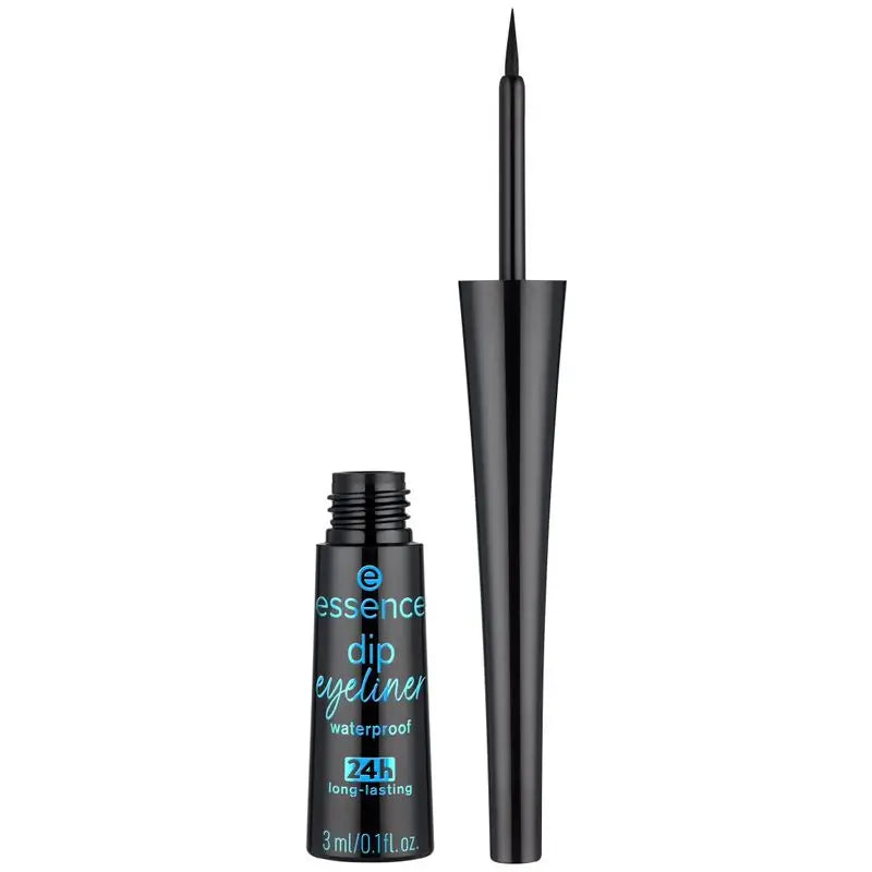 Essence Dip Eyeliner Resistente Al Agua 24H De Larga Duración 01, 3 ml