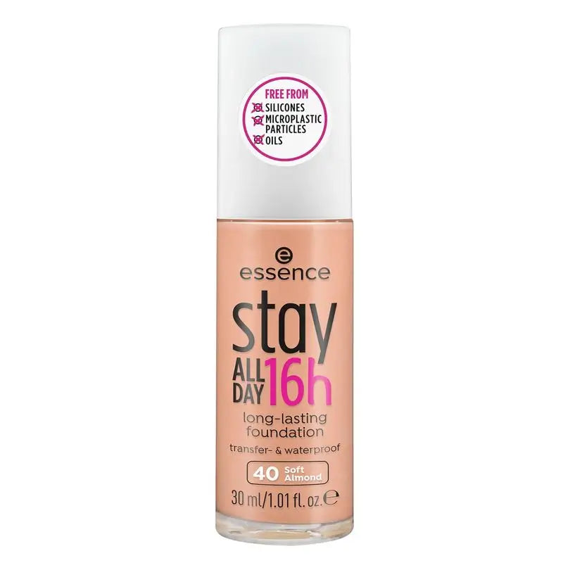 Essence Stay All Day 16H Base De Maquillaje De Larga Duración 40, 30 ml