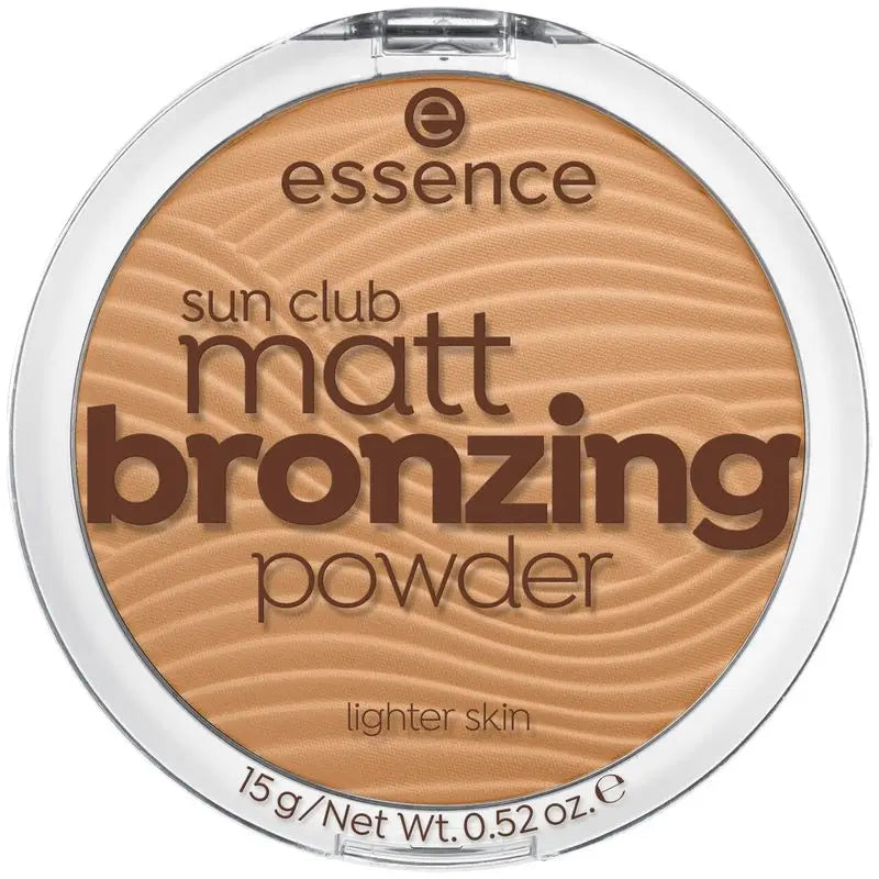 Essence Sun Club Polvo Bronceador Mate 01, 15 gr