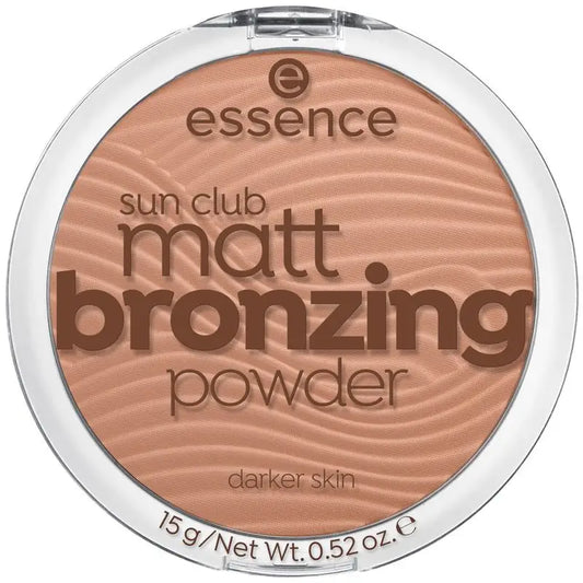 Essence Sun Club Polvo Bronceador Mate 02, 15 gr