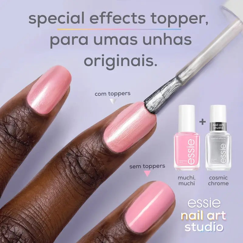 Essie Special Effects Toppers De Edición Limitada En Tono Cosmic Chrome.