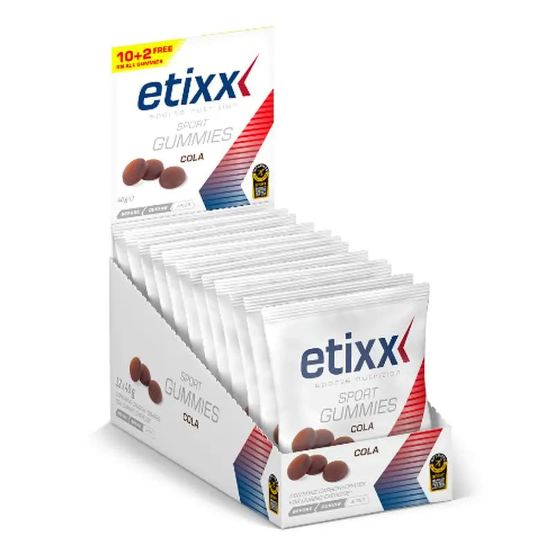 Etixx Sport Gummies Cola 12Uds