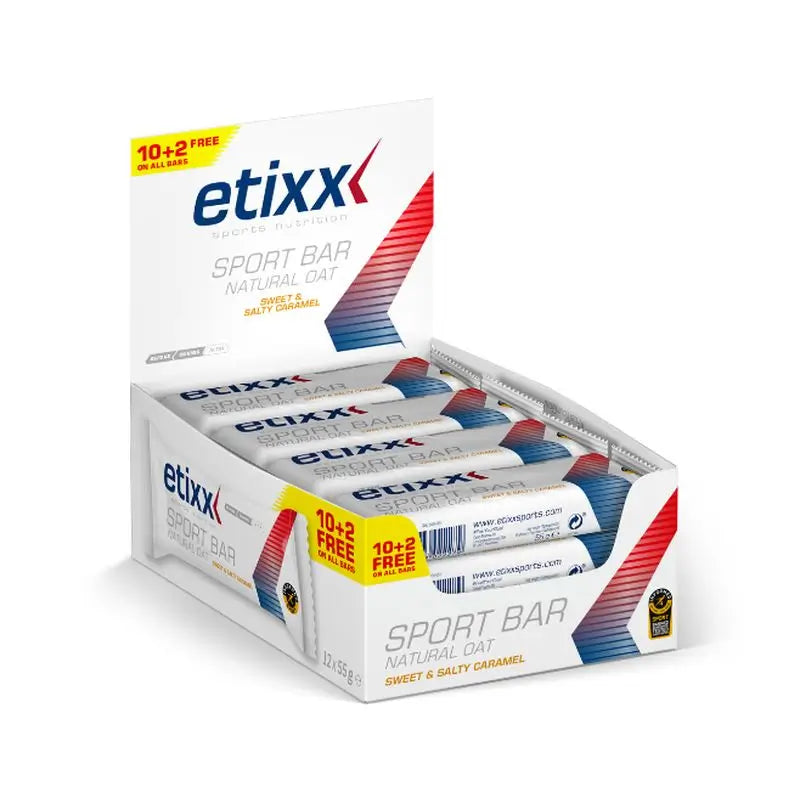 Etixx Sweet & Salty Oat Bar 12Barritas