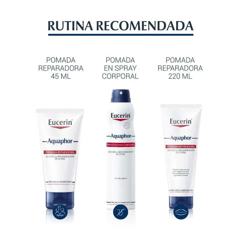 Eucerin Aquaphor Sos Regenerador Labial, 10 ml