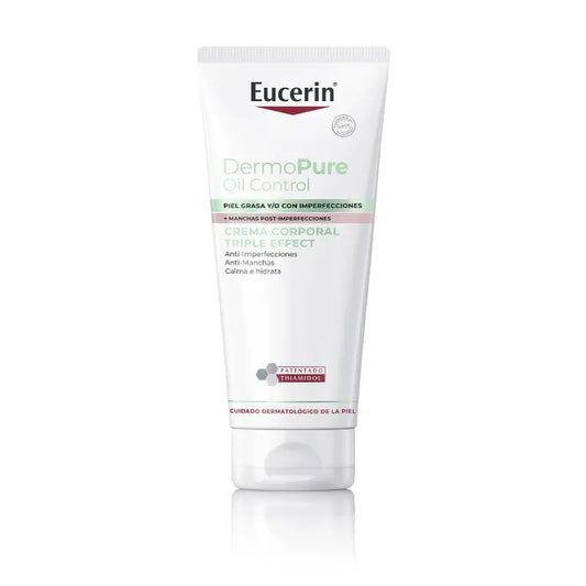 Eucerin Dermopure Crema Corporal Triple Efecto, 200Ml