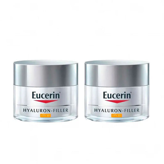 Eucerin Duplo Hyaluron Filler Día SPF 30, 2x50 ml