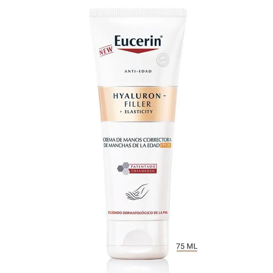 Eucerin Hyaluron Filler Elasticity Crema Manos, 75 ml