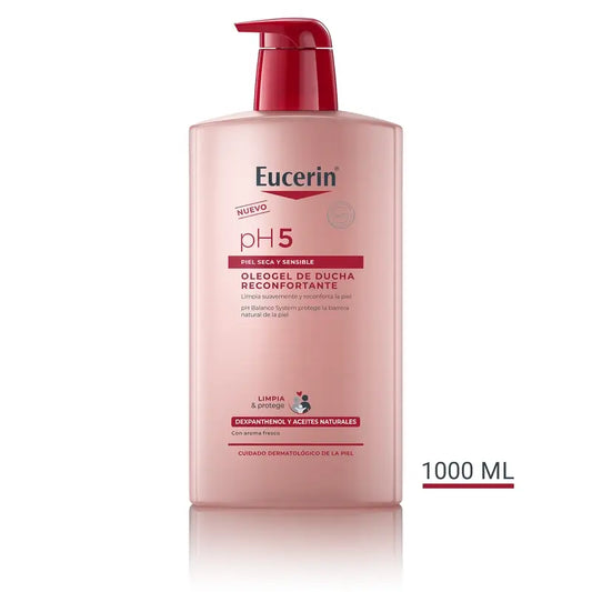 Eucerin Oleogel Ducha Reconfortante , 1000 ml