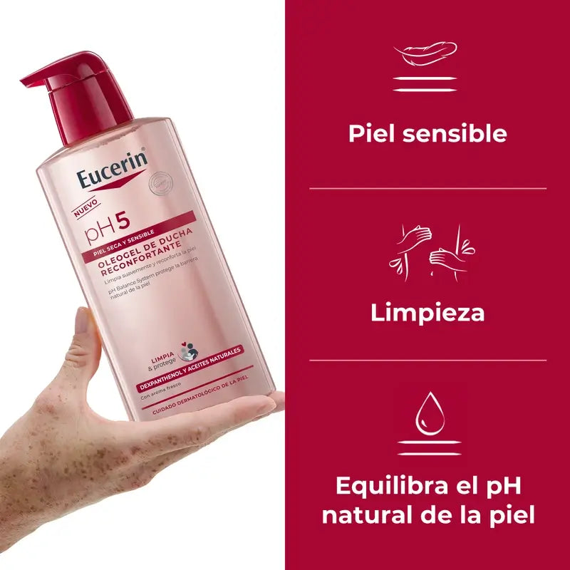 Eucerin Oleogel Ducha Reconfortante  , 400 ml