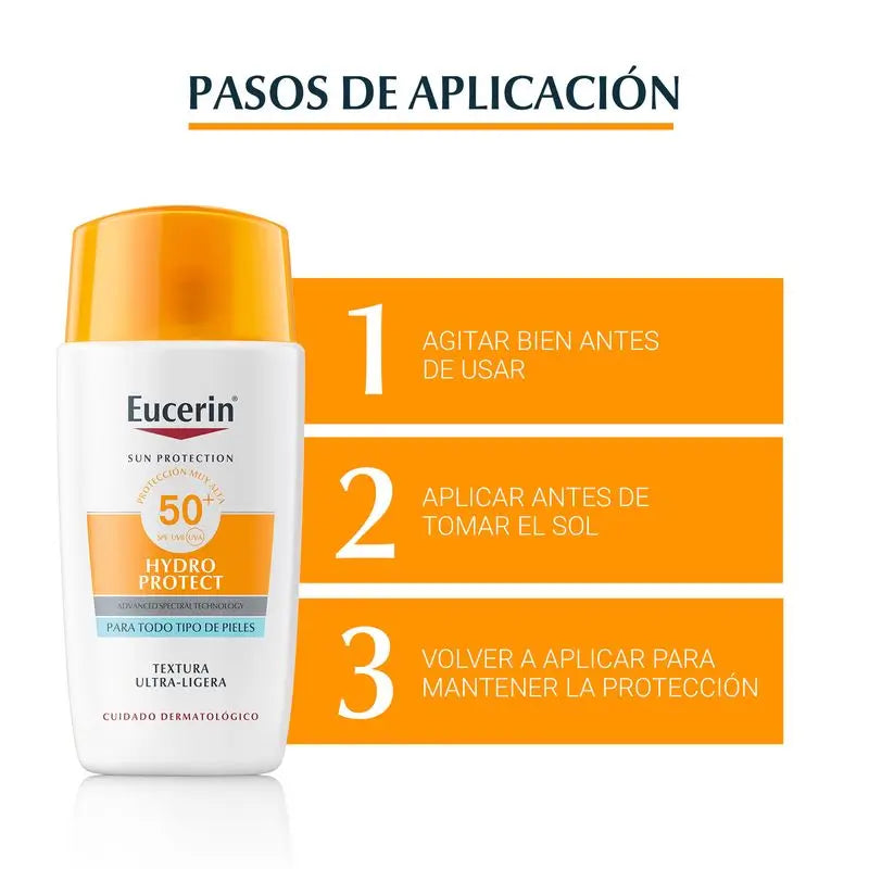 Eucerin Sun Face Hydro Protect Fluido SPF50+ , 50 ml