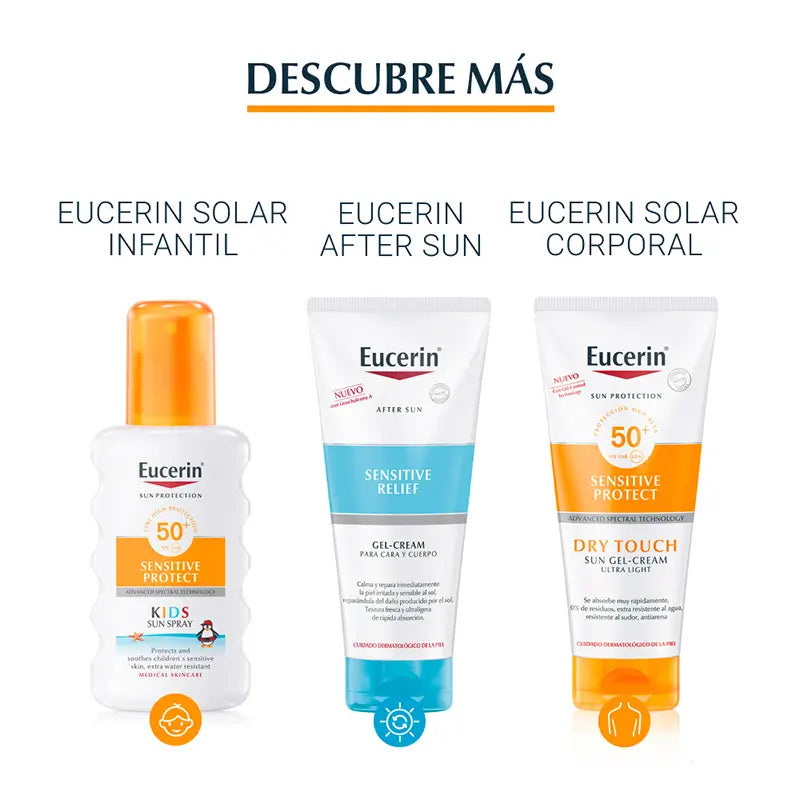 EUCERIN Oil Control Sun Gel Toque Seco SPF30+ 50 ml