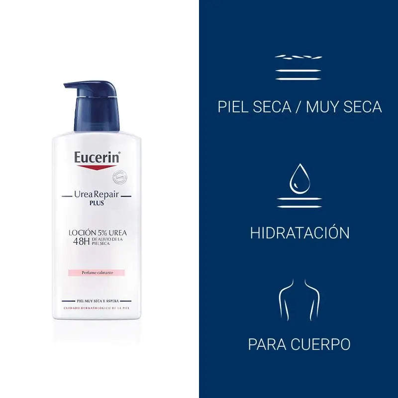 Eucerin Urea Repair 5% Loción Corporal con Perfume 400 ml