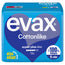 Evax Cottonlike Compresas Super Plus Con Alas , 12 unidades