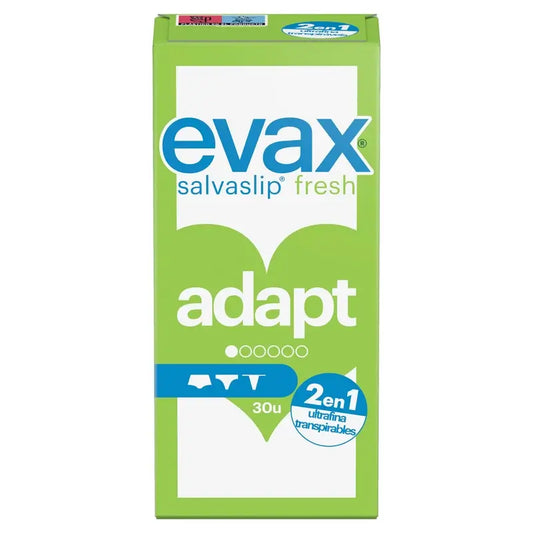 Evax Salvaslip Adapt Protegeslips , 30 unidades