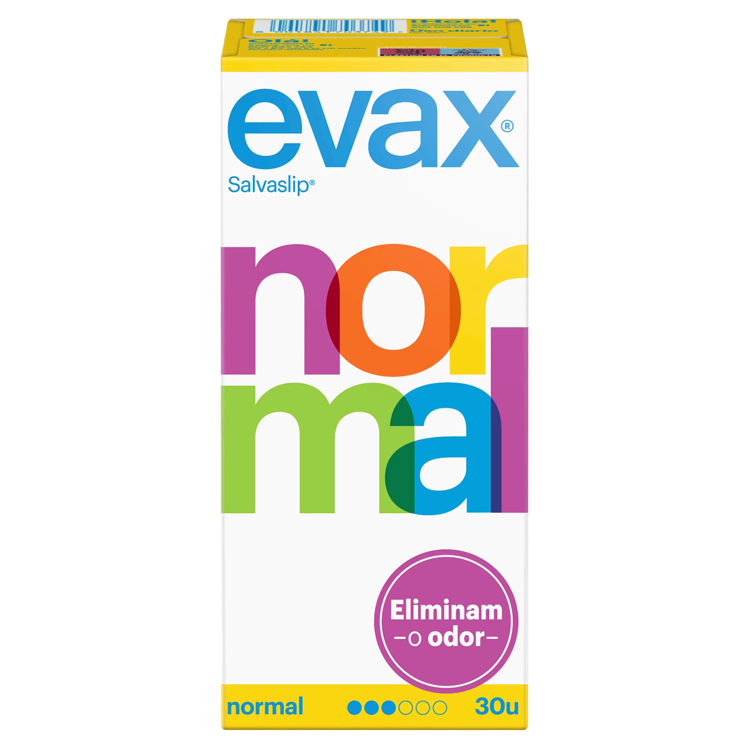 Evax Salvaslip Normal Protegeslips , 30 unidades