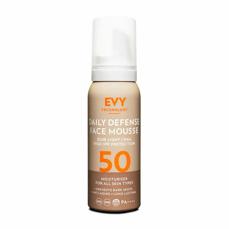 Evy Daily Defense Face Mousse SPF 50, 75 ml