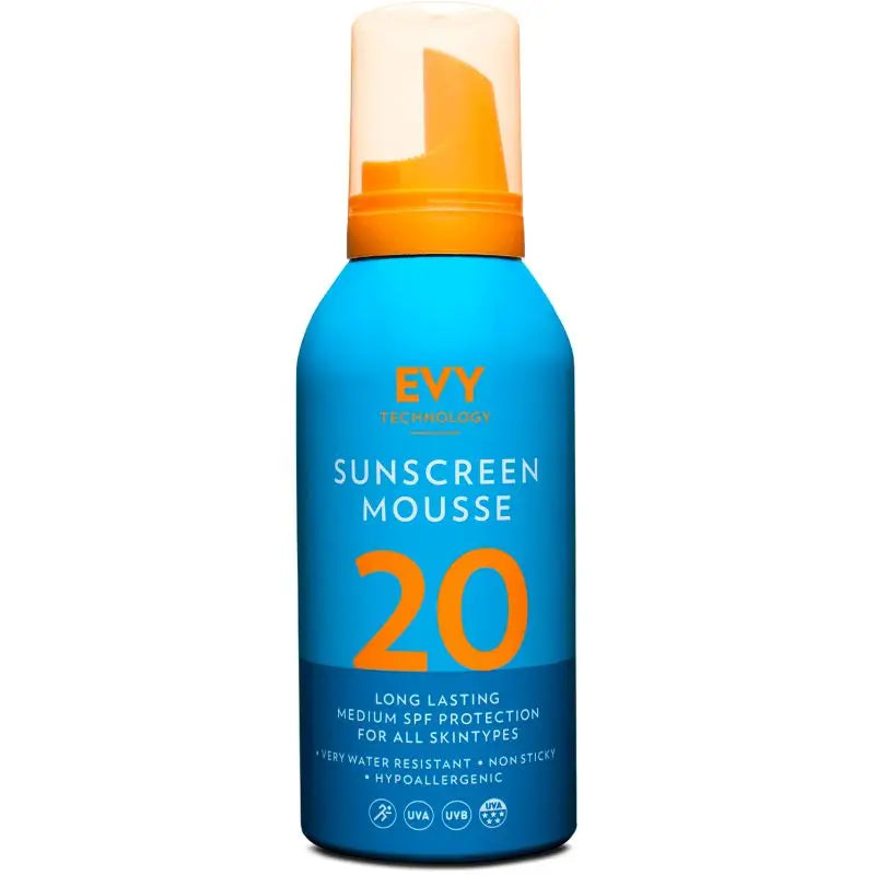 Evy Sunscreen Mousse Spf 20, 150 ml