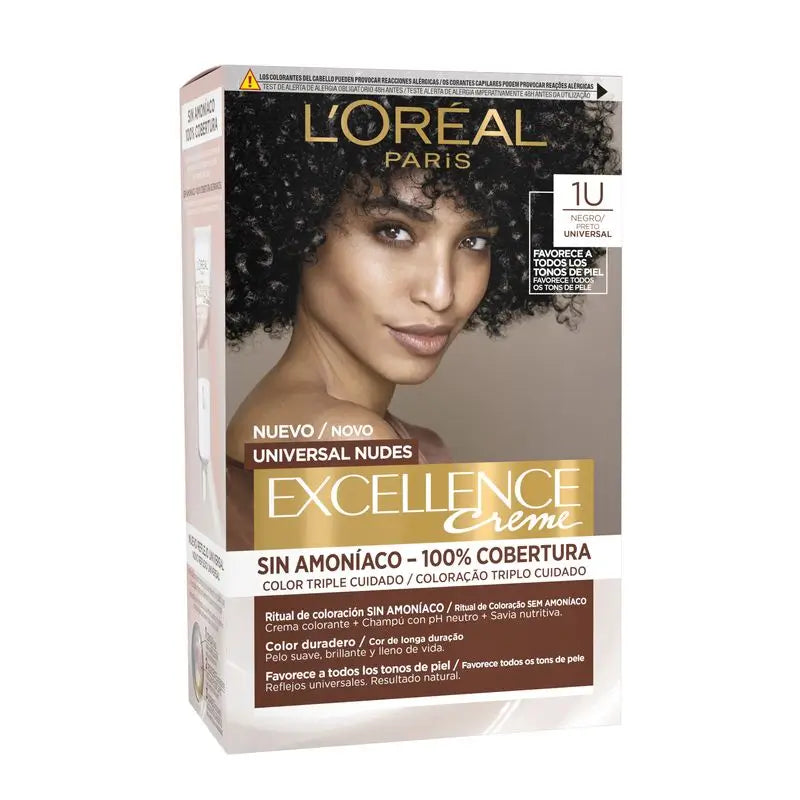 L'Oréal Paris Excell Univ Nudes Black 1U 550