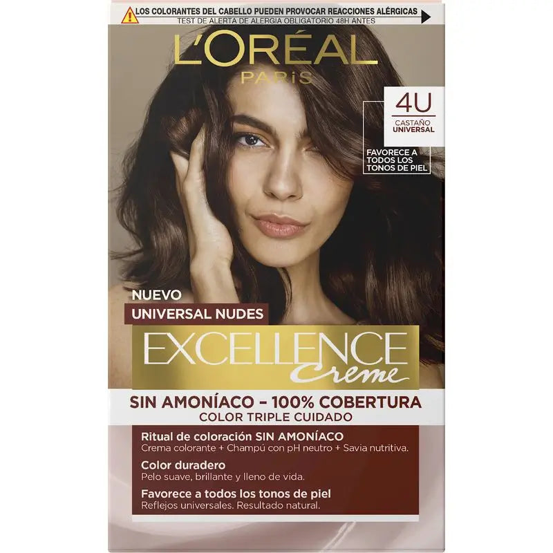 L'Oréal Paris Excell Univ Nudes Brown 4U 550