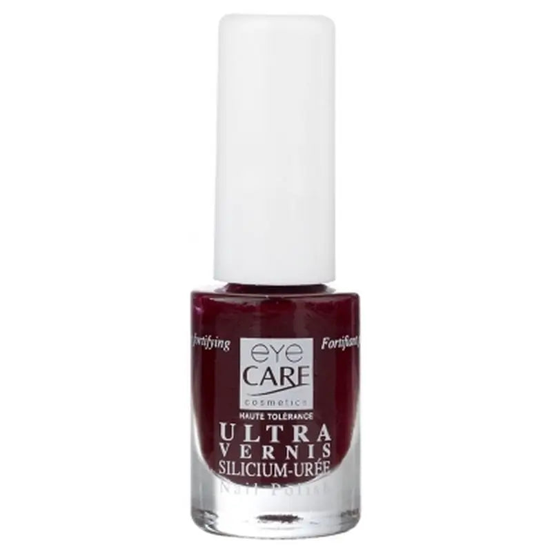 Eye Care Esmalte De Uñas Esmalte Silicio-Urea Guinda, 4.7 ml