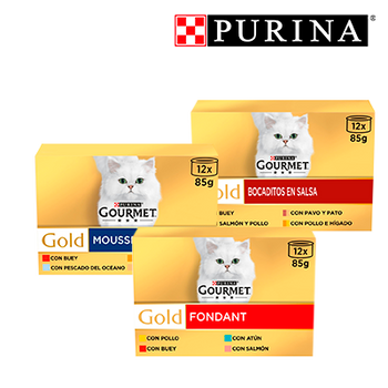 PURINA GOURMET COMIDA HÚMEDA GATOS 25% DTO. (31 DICIEMBRE 2024)