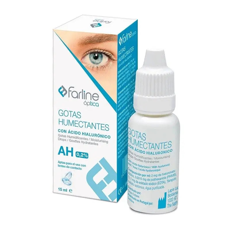 Farline Gotas Humectantes 0,2% Ácido Hialurónico 15Ml