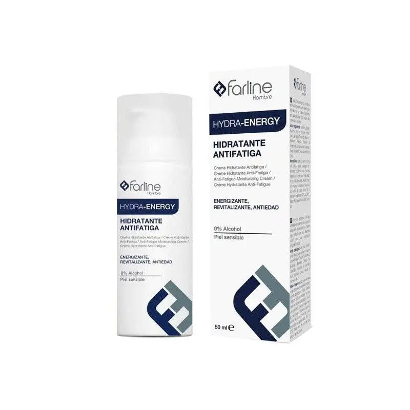 Farline Hombre Hidratante Facial Anti-Fatiga Hydra-Energy  , 50 ml